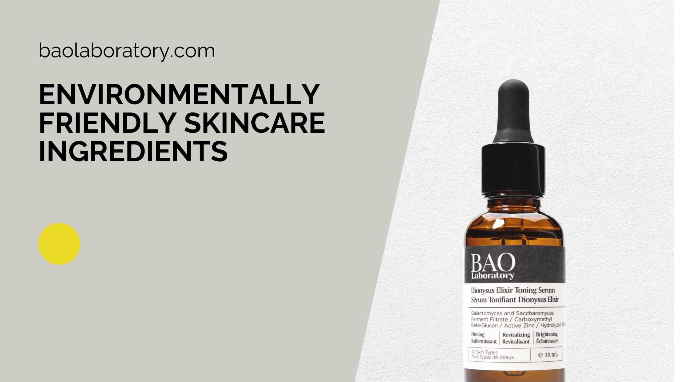 Environmentally Friendly Skincare Ingredients
