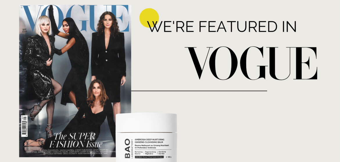Vogue skincare brand