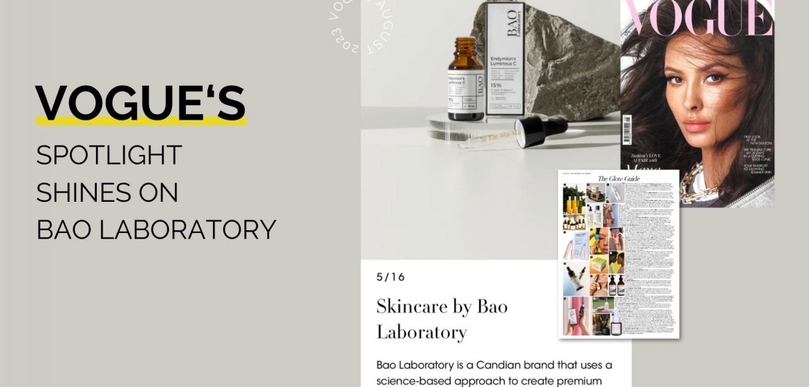 British Vogue × BAO Laboratory