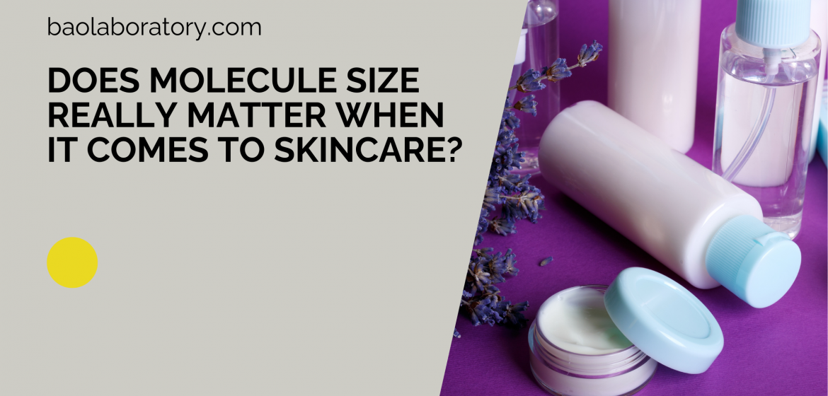 Does Molecule Size Really Matter When It Comes To Skincare - BaoLabs