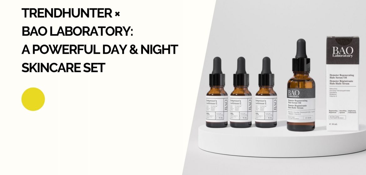 Trendhunter × BAO Laboratory A Powerful Day & Night Skincare Set